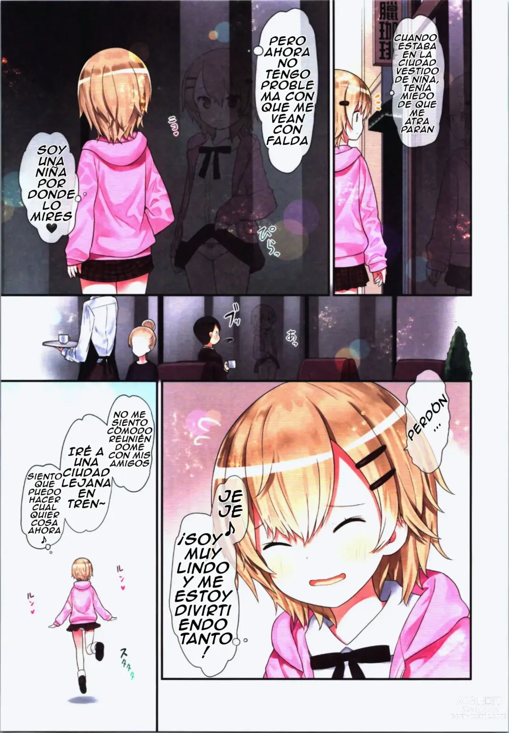 Page 11 of doujinshi TS Shoujo Ryou-chan no Mesu Ochi