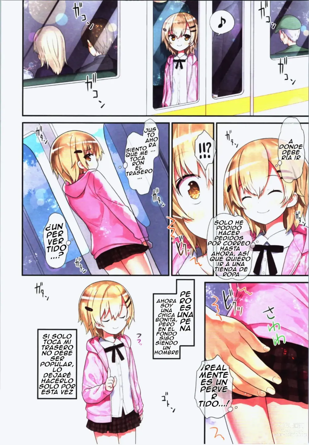 Page 12 of doujinshi TS Shoujo Ryou-chan no Mesu Ochi