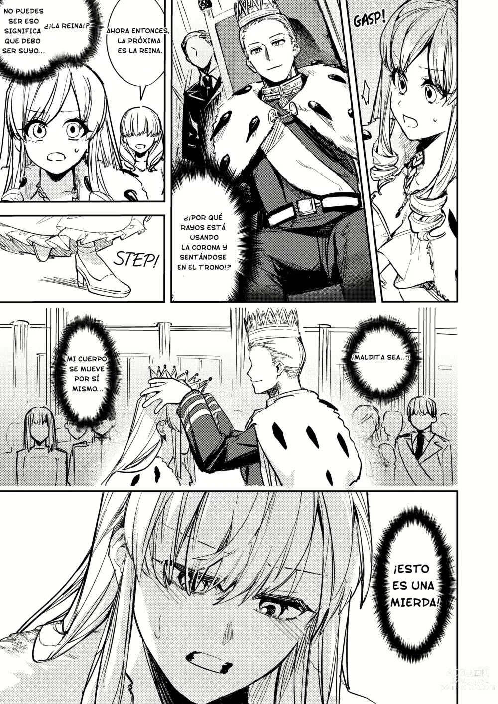 Page 8 of doujinshi Ubawareta Tachiba ~Ou kara Ouhi e to Kaerareta Ore~