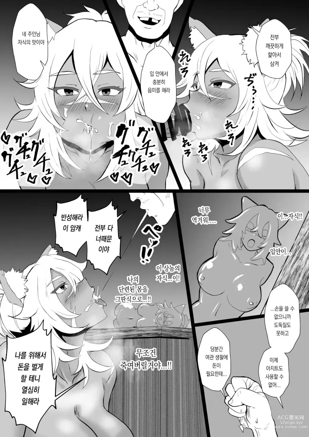 Page 12 of doujinshi 인격 배설 당해 망할 잡졸 도적에게 신체를 빼앗겨 마음대로 사용 당해버린 「호검의 여랑」 루이제