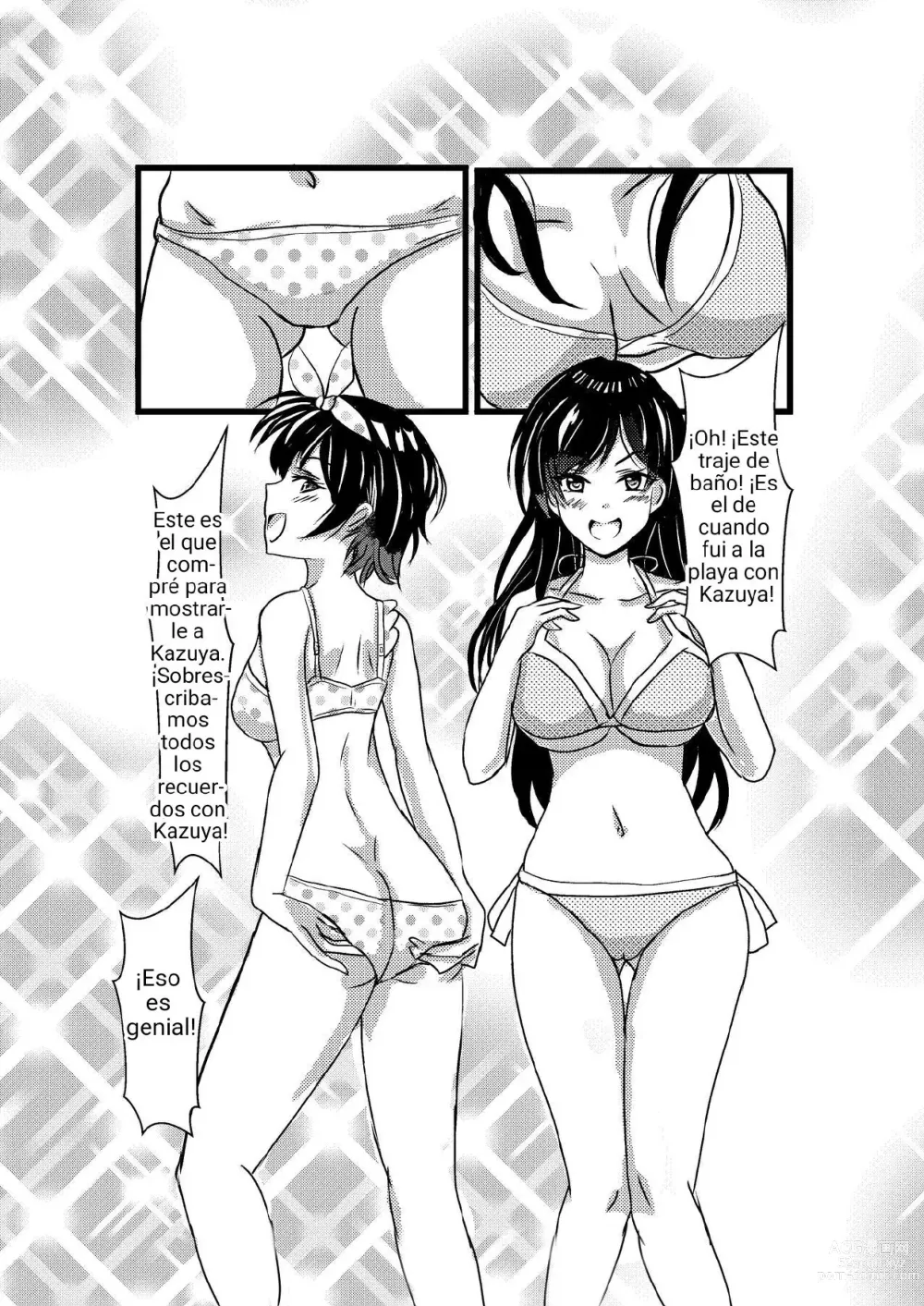 Page 15 of doujinshi In the body of a rental girlfriend