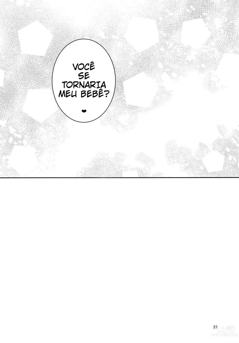 Page 22 of doujinshi Eu virei uma bebê