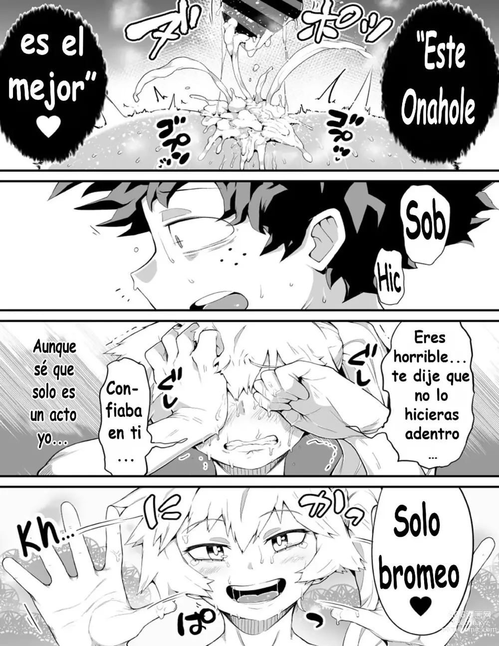 Page 14 of doujinshi Boku to Nottori Villain Nakademia Vol. 4