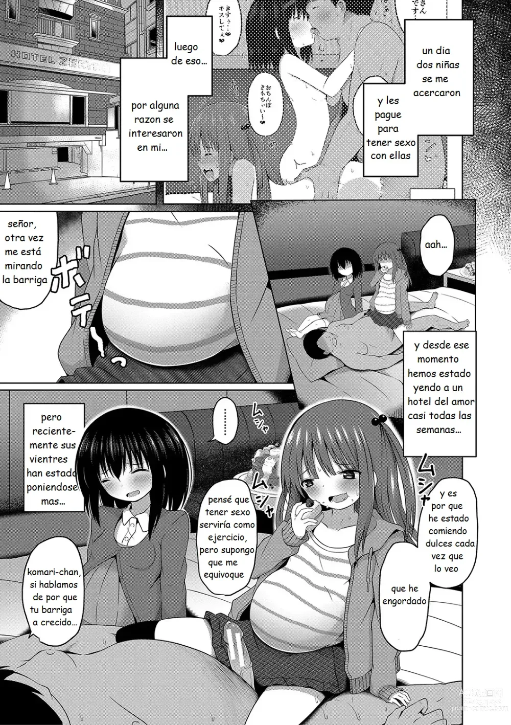 Page 166 of manga Ninshin Shoujo Mesugaki datte Haramitai!