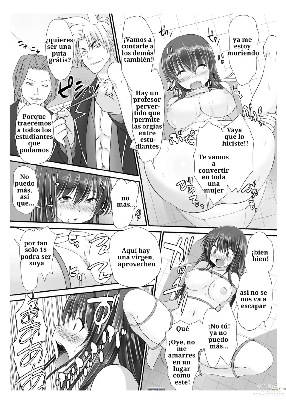 Page 16 of doujinshi Tennyuu Sensei ~Danshikou no Kiraware Kyoushi ga Nyotaika Shitara~ 1