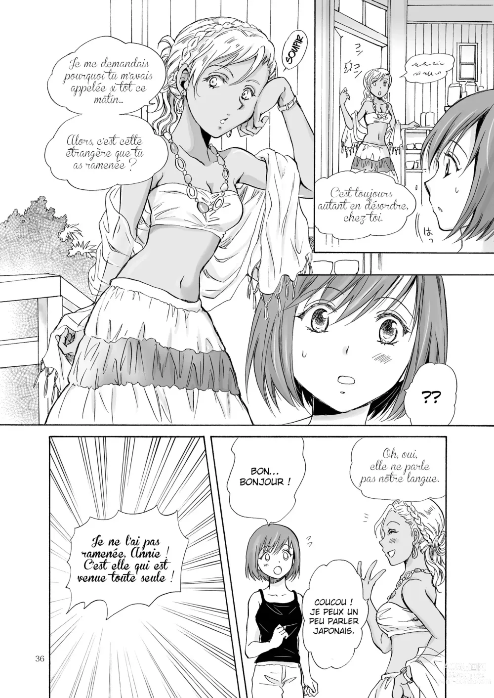 Page 35 of doujinshi La mer, toi et le soleil