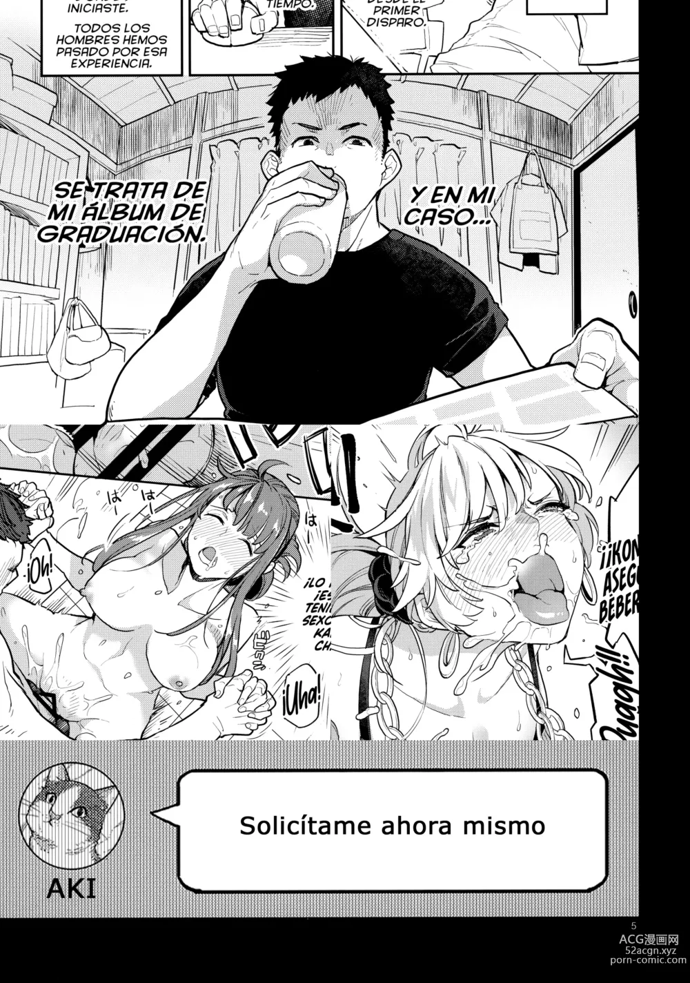 Page 4 of doujinshi Prostitutas de Clase 2