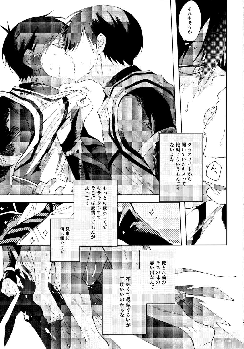 Page 36 of doujinshi Seishun-tte Donna Aji？