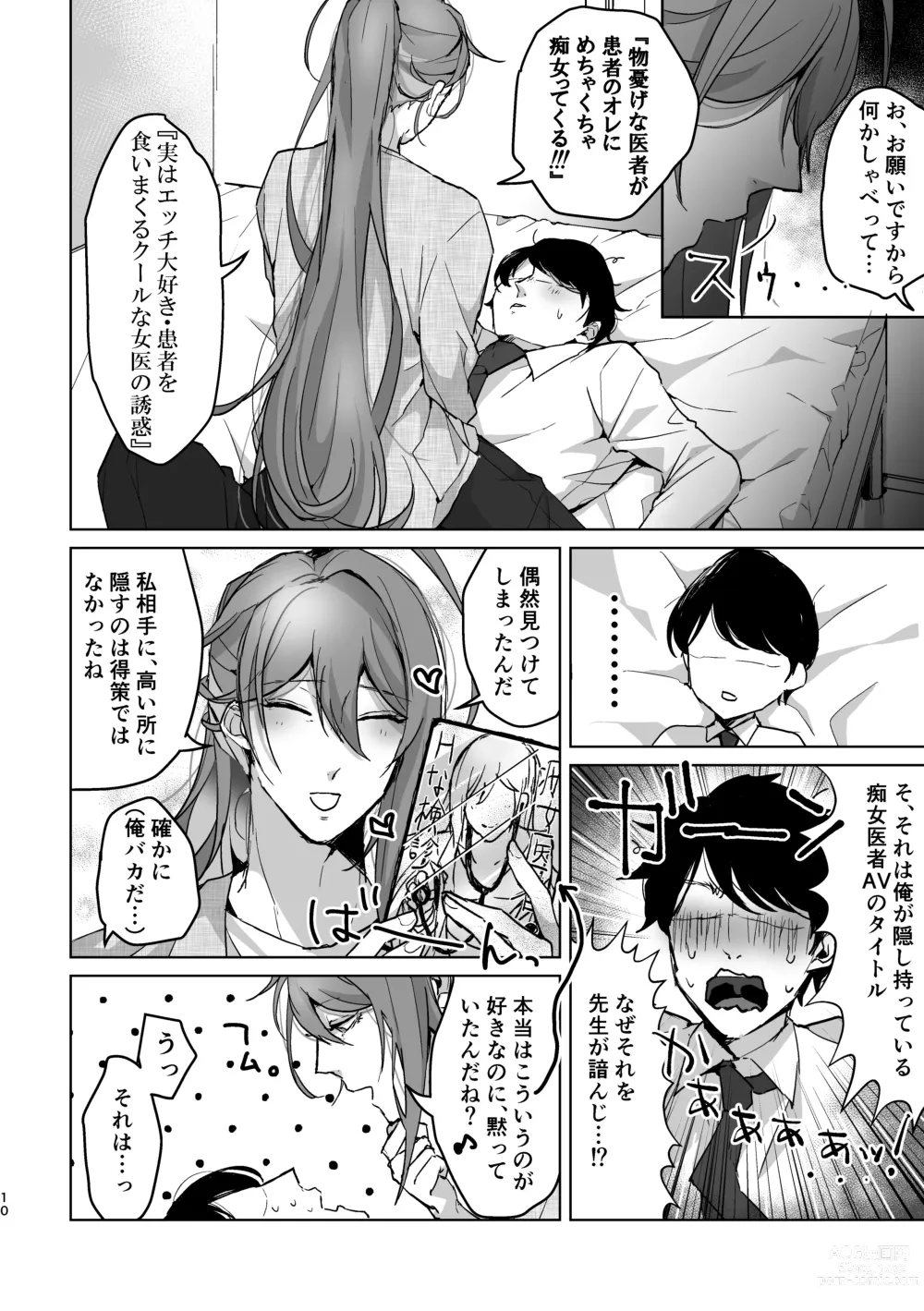 Page 9 of doujinshi ] Kimi ga Nozomu Kotonara, Nandemo ~Ore to Jakurai to Chijo Isha AV~