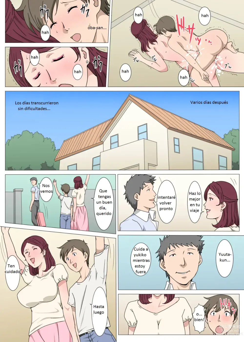 Page 14 of doujinshi Anmoku no Ryoukai de Oba-san to H Shita Hanashi