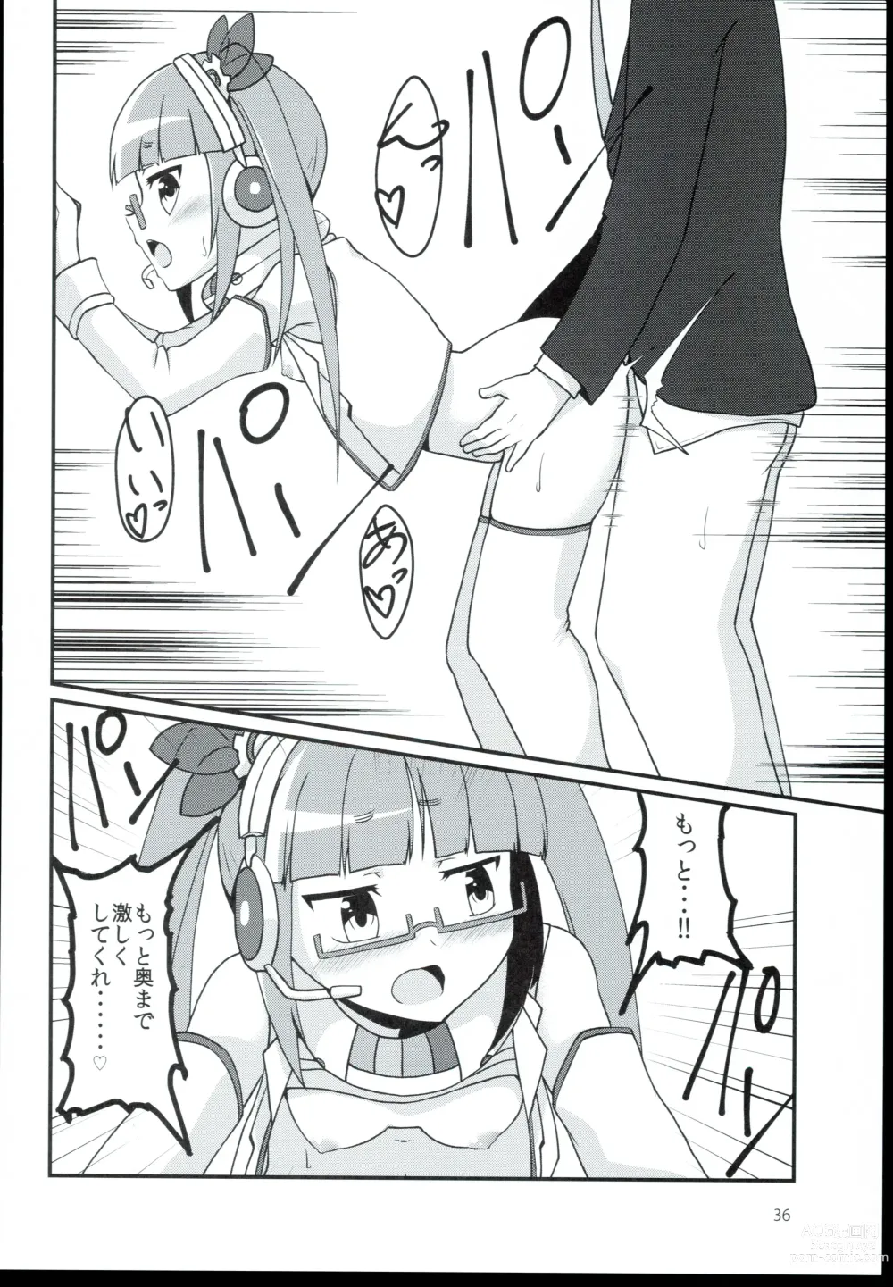 Page 36 of doujinshi Akiha＠DEEP