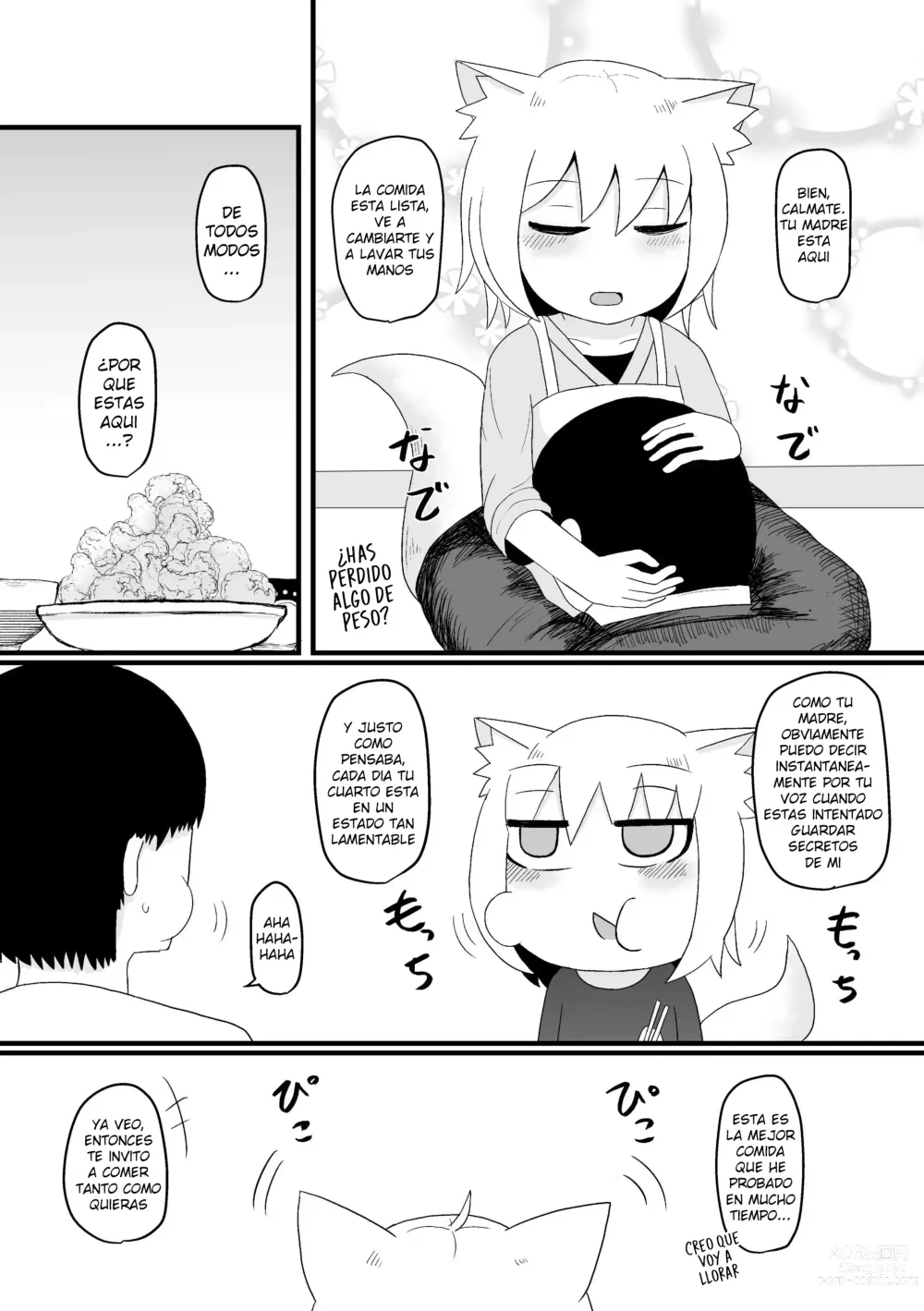 Page 9 of doujinshi Loli Baba Okaa-san wa Oshi ni Yowai 4