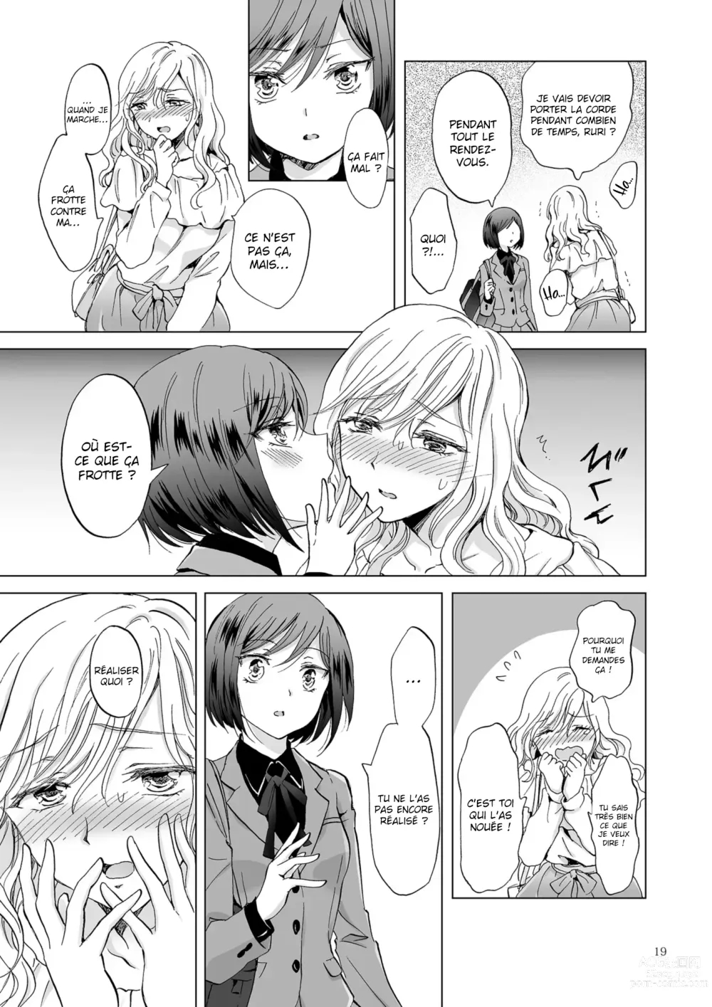 Page 18 of doujinshi Kinbaku Date ~Toshishita Kanojo ni Shibararete~