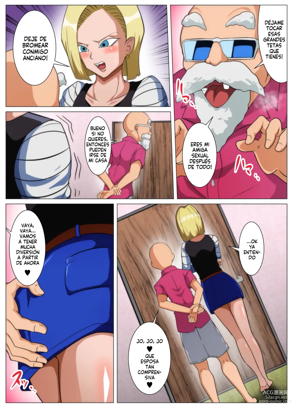 Page 5 of doujinshi Ero Jii-san to Ecchi na Keiyaku o Shita Bakunyuu Hitozuma