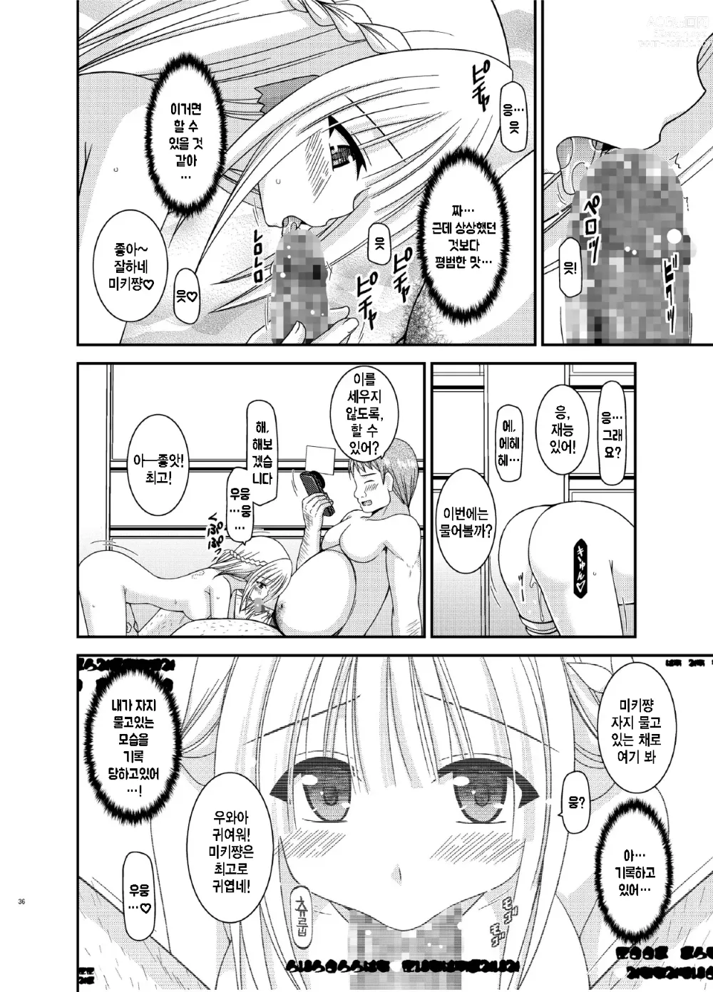 Page 35 of doujinshi Iseijin to no Sex wa No Count dakara...