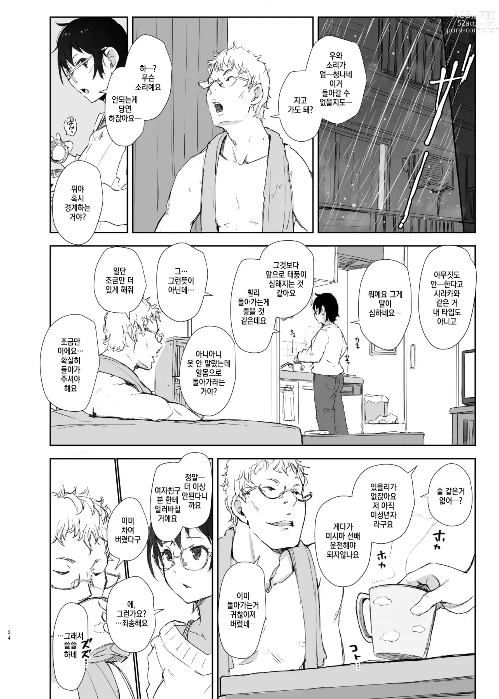 Page 8 of doujinshi Shortcut de Megane no Niau Kawaii Beit no Kouhai no Heya ni Agarikonde Muriyari Hamedori shitatta