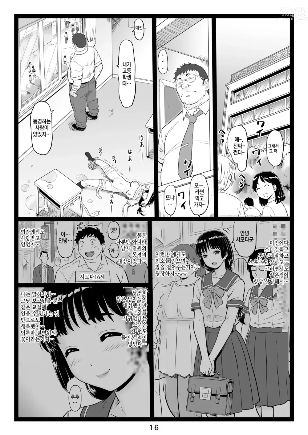 Page 16 of doujinshi Tawawa de Akarui Yakyuubu Manager ga Inshitsu na Kyoushi no Wana ni... Sonogo...