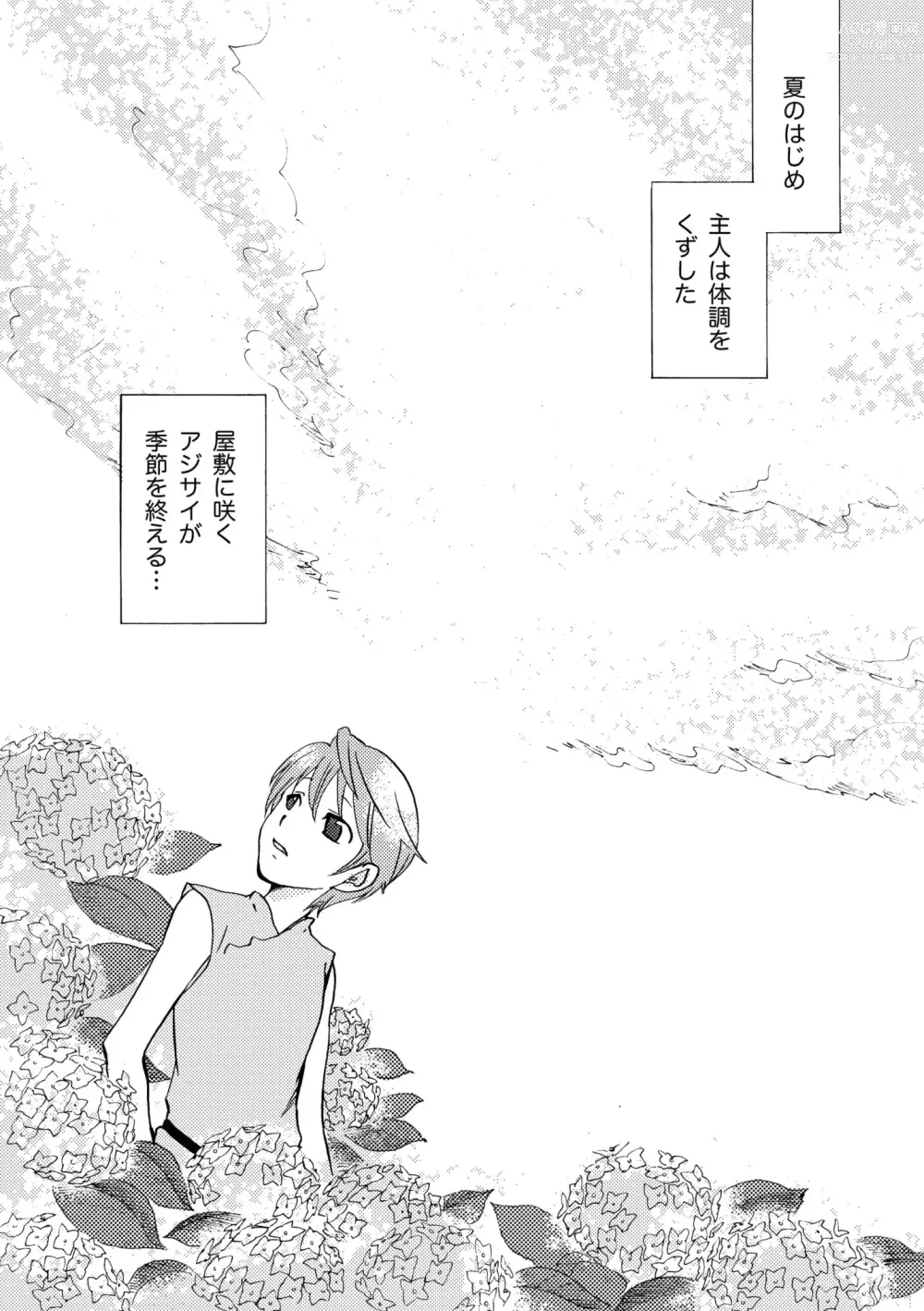 Page 27 of doujinshi Ame no Niwa