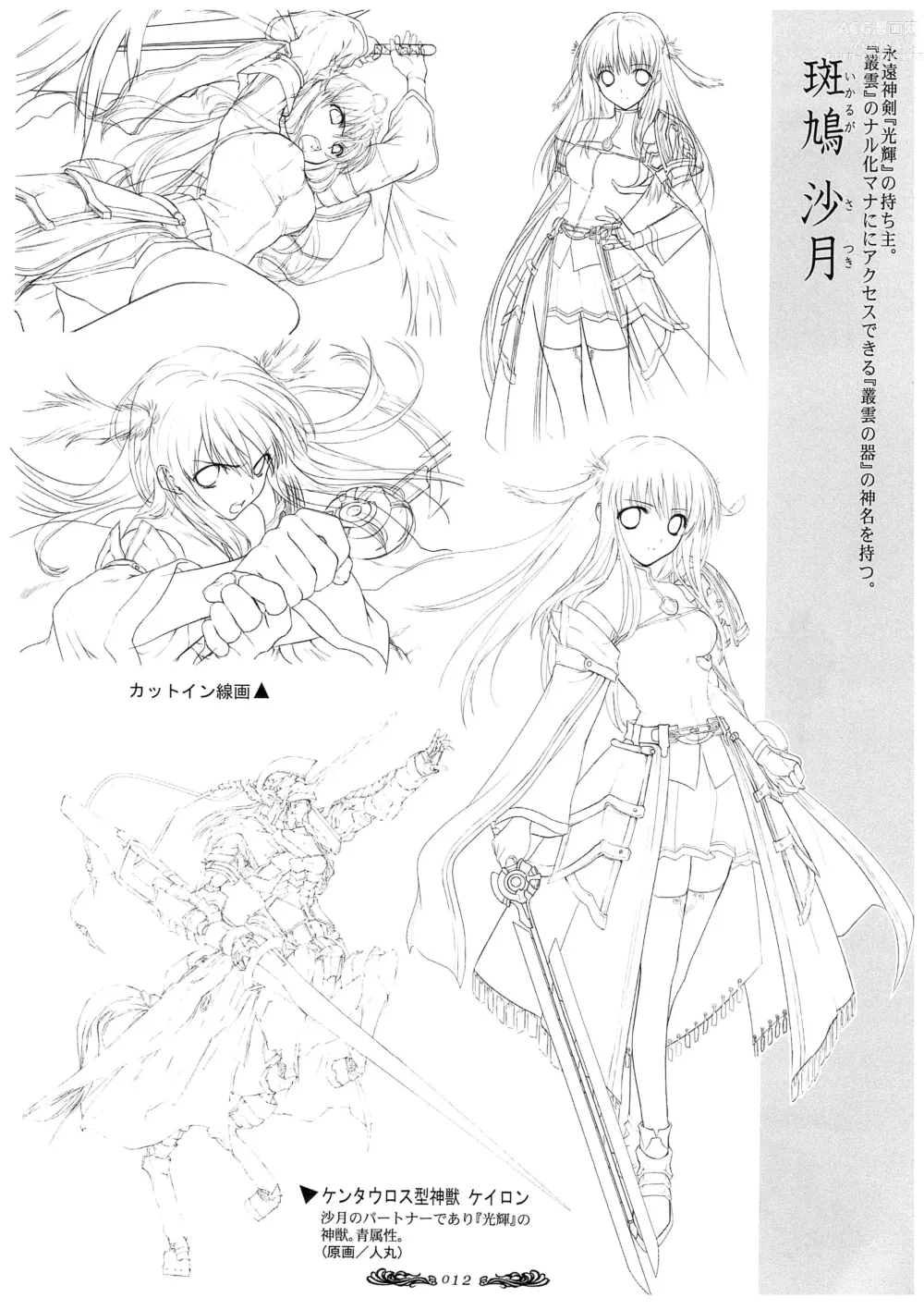 Page 13 of manga Seinarukana - offical ArtBook