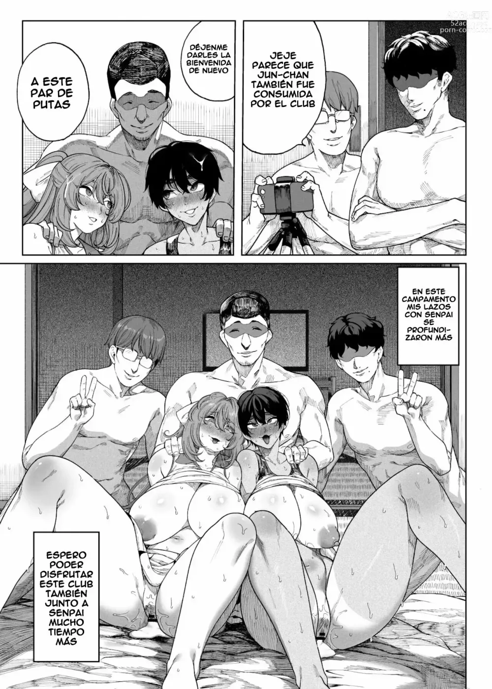 Page 71 of doujinshi Rankan Gasshuku Circle De Hamerareta Shoujo Tachi