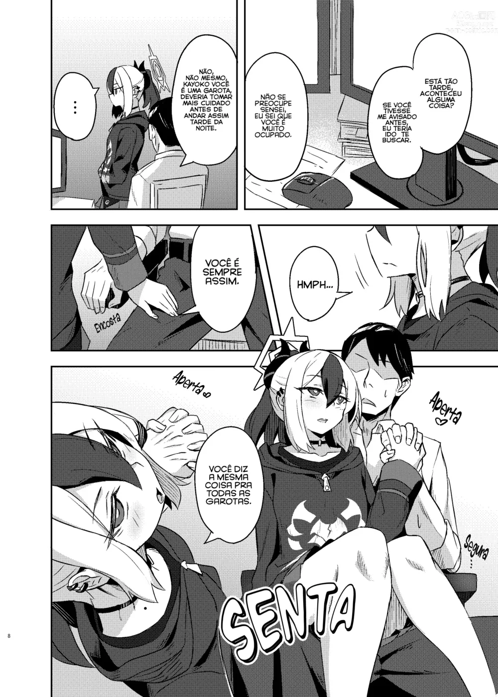 Page 8 of doujinshi Kayoko-x - Transando com a Kayoko