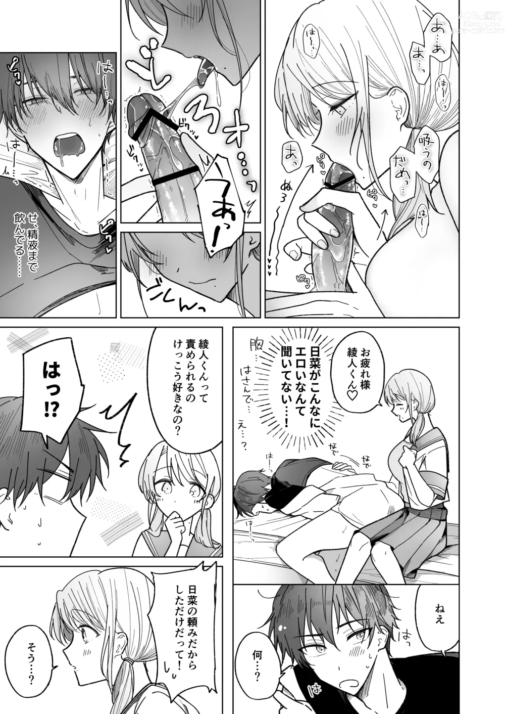 Page 20 of doujinshi Ayato-kun wa Doushitai? ~Cool na Kareshi wa Semerareru no ga Hazukashii!~