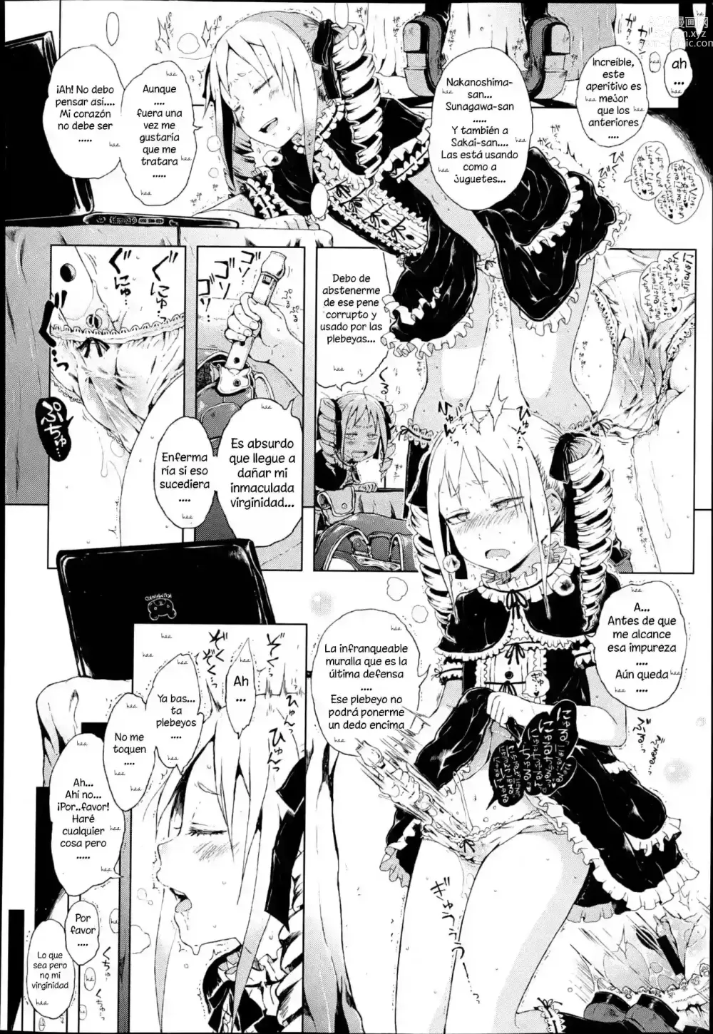 Page 20 of manga Escape del vagon de las niñas Cap.1