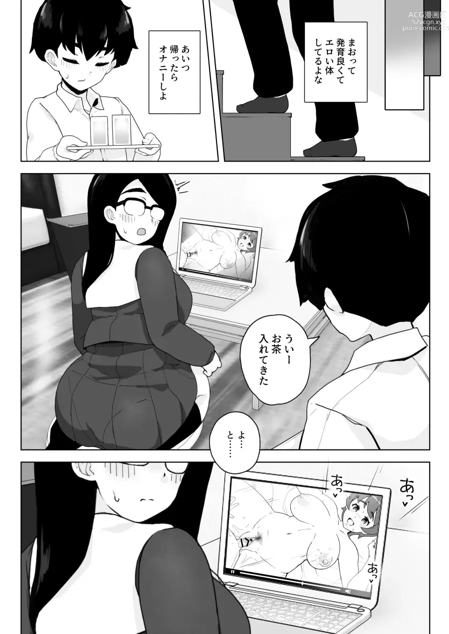 Page 5 of doujinshi Class 1 Shiri ga Dekai Megane no Osanajimi ni Nakadashi Shiro to Honnou ga Itteiru