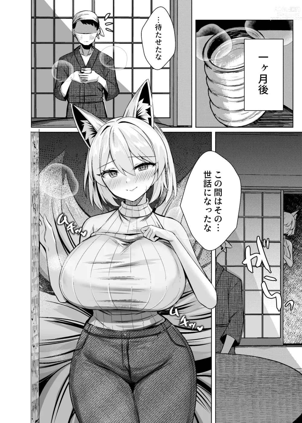 Page 17 of doujinshi Hatsujou Megitsune Yakumo Ran