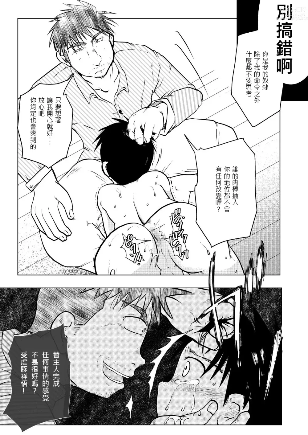 Page 24 of doujinshi 祥悟君是一个受虐狂奴隶 02