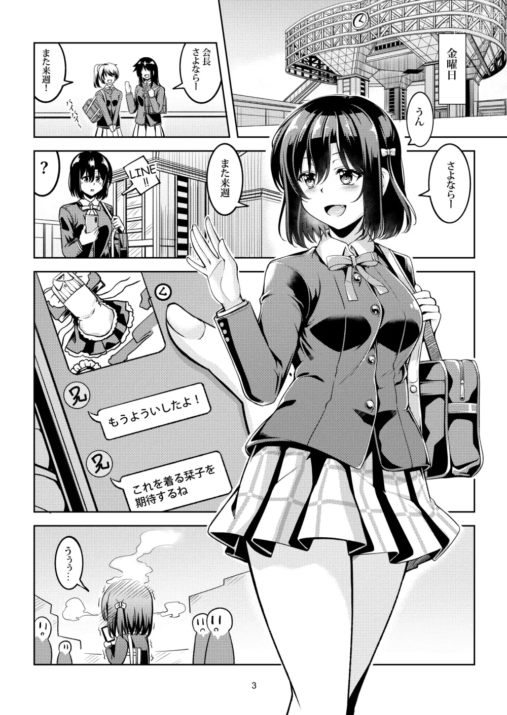 Page 6 of doujinshi Shioriko -Seikoui no Tekisei-