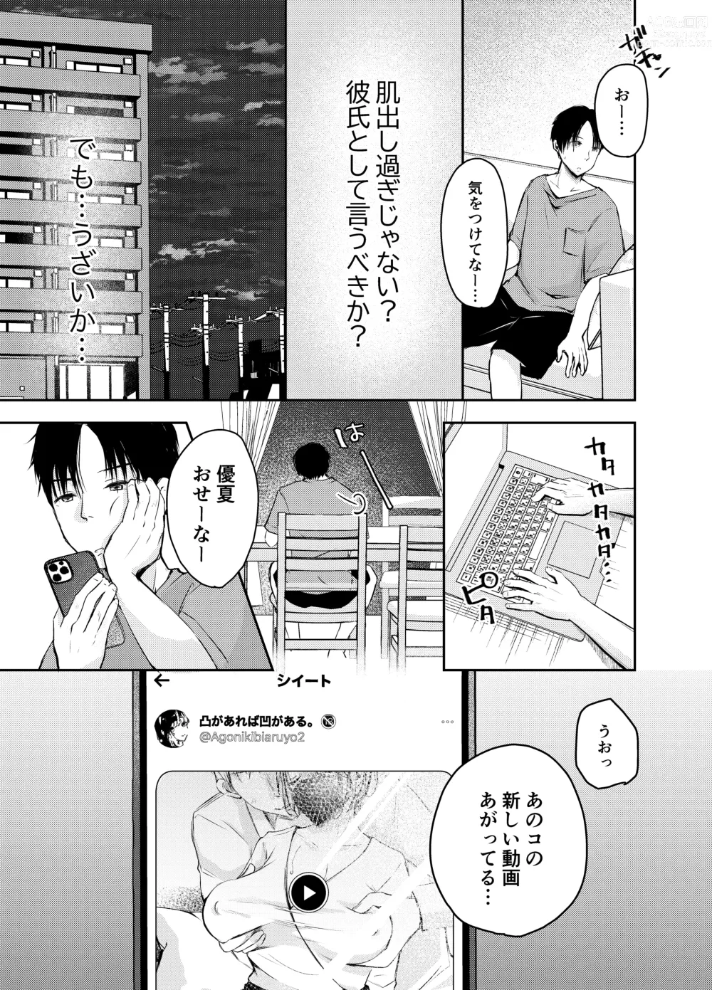 Page 12 of doujinshi Ore no Kanojo ga Hamedori suru Hazu ga Nai.