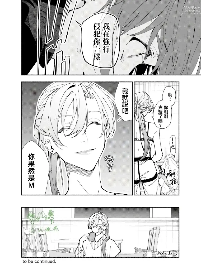 Page 20 of doujinshi Ikemen Kanojo ni Dakareru Hanashi1-2｜被帅哥女朋友抱了1-2