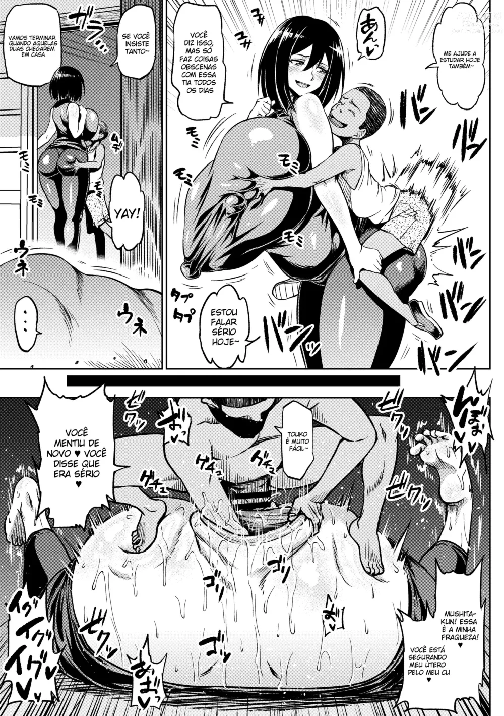 Page 2 of doujinshi Touko-san and Mushita-kun