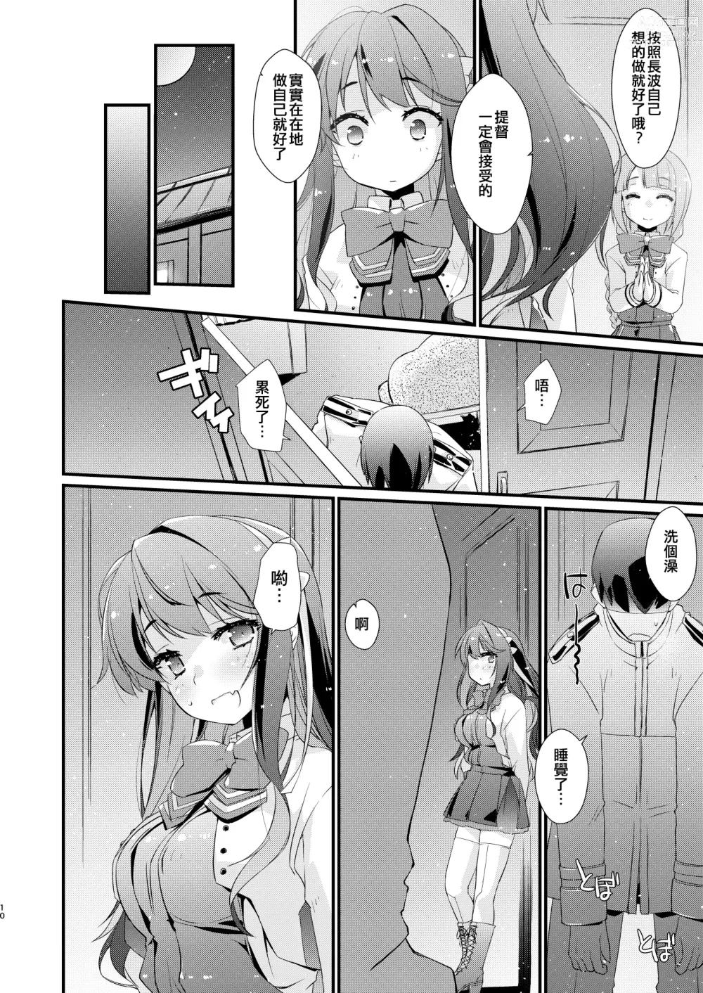 Page 10 of doujinshi Naganami-sama no Suki na Koto.