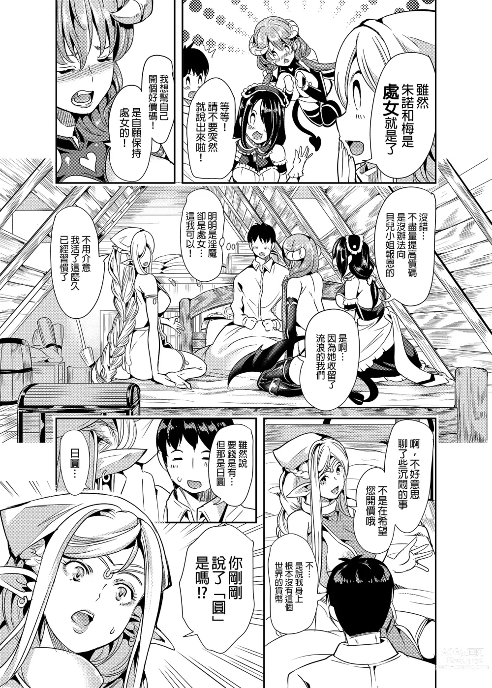 Page 10 of doujinshi 僕の異世界ハーレム 総集編1