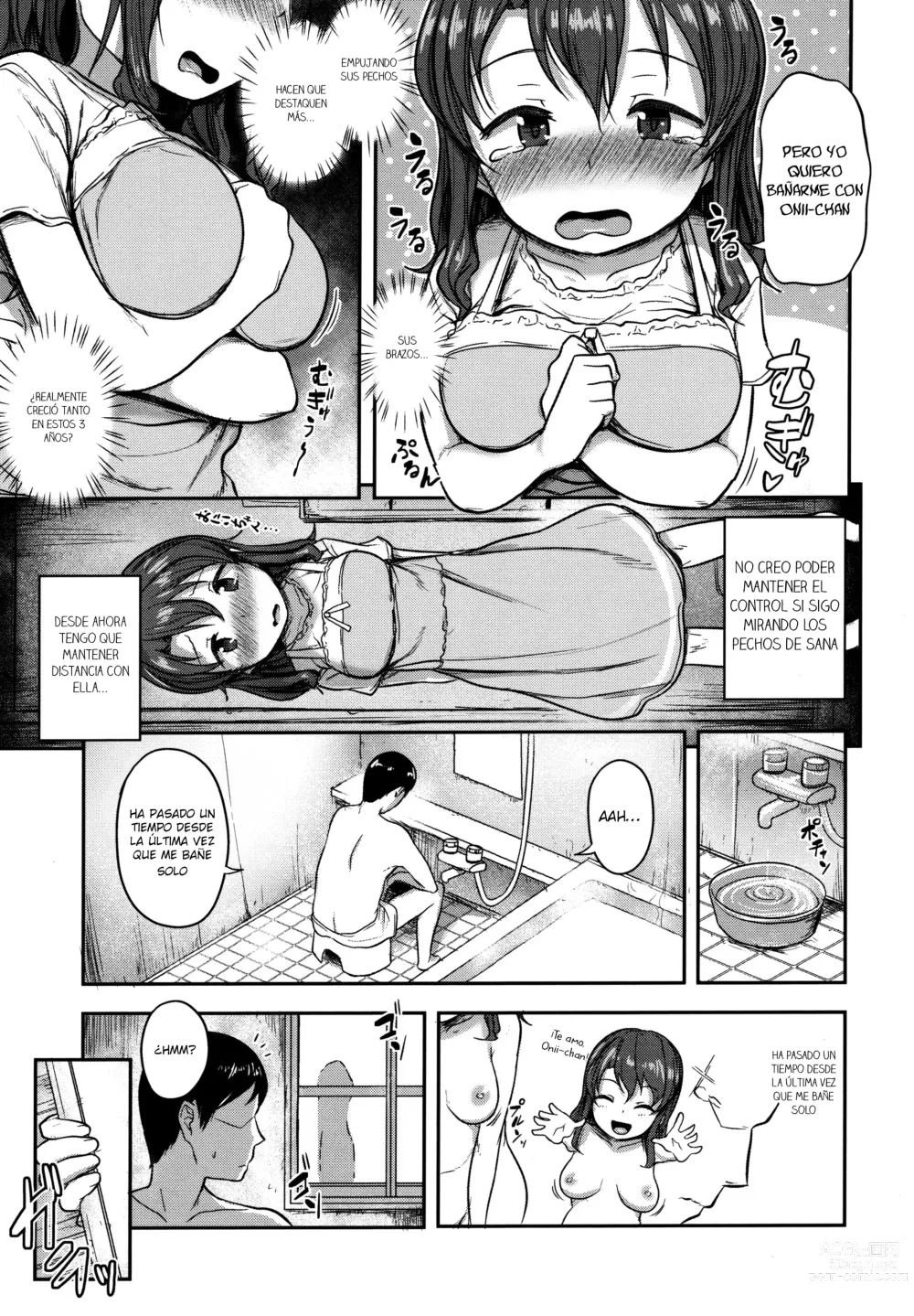 Page 3 of manga El pecho de mi hermanita ha crecido