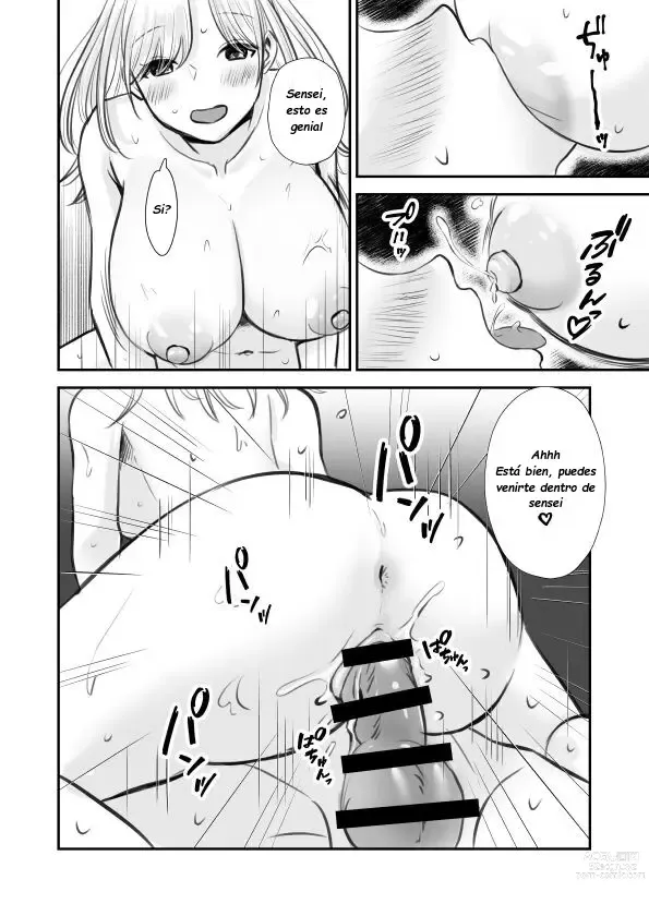 Page 19 of doujinshi Te dare la leche materna de Sensei si vienes a la escuela