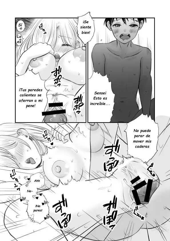 Page 23 of doujinshi Te dare la leche materna de Sensei si vienes a la escuela