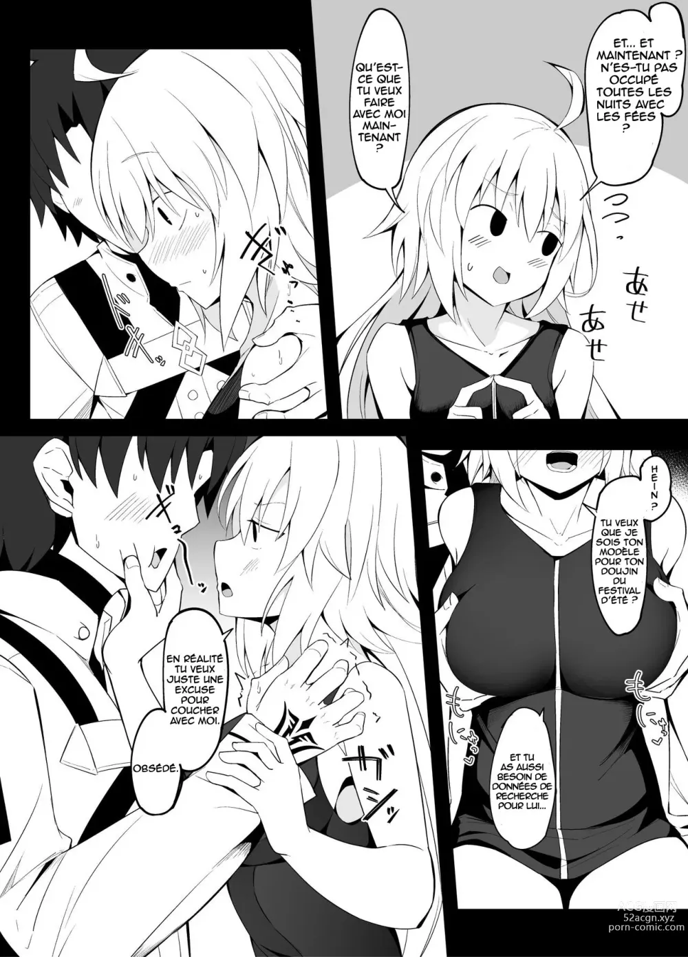 Page 2 of doujinshi Yokkyuu Fuman Jeanne Alter-san