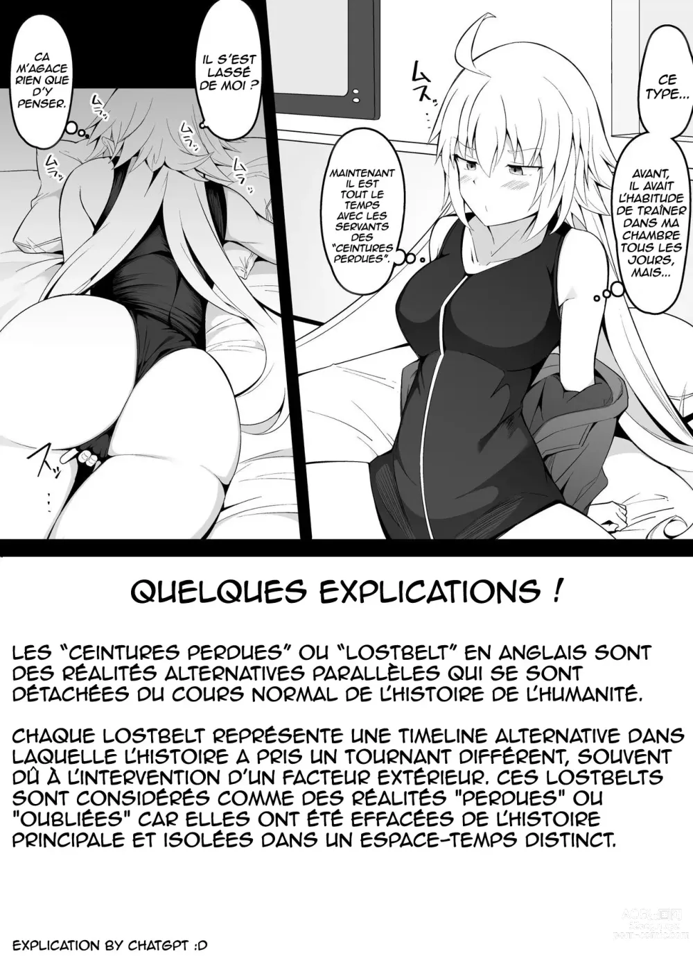 Page 8 of doujinshi Yokkyuu Fuman Jeanne Alter-san