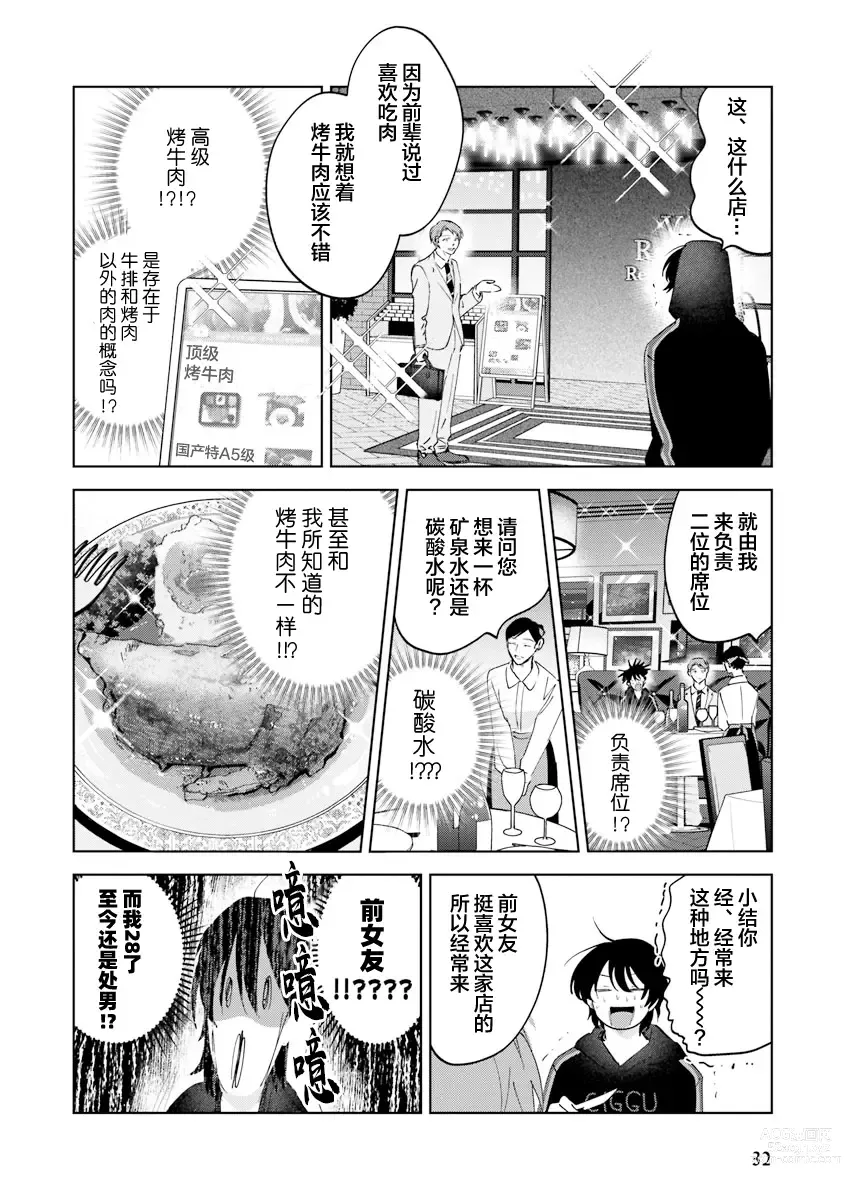 Page 33 of manga Senpai、Nakamisete 1｜前辈，看看里面 1