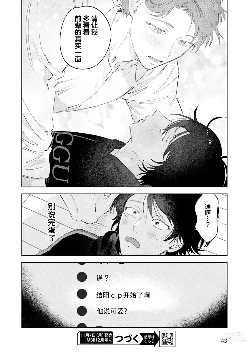 Page 49 of manga Senpai、Nakamisete 1｜前辈，看看里面 1