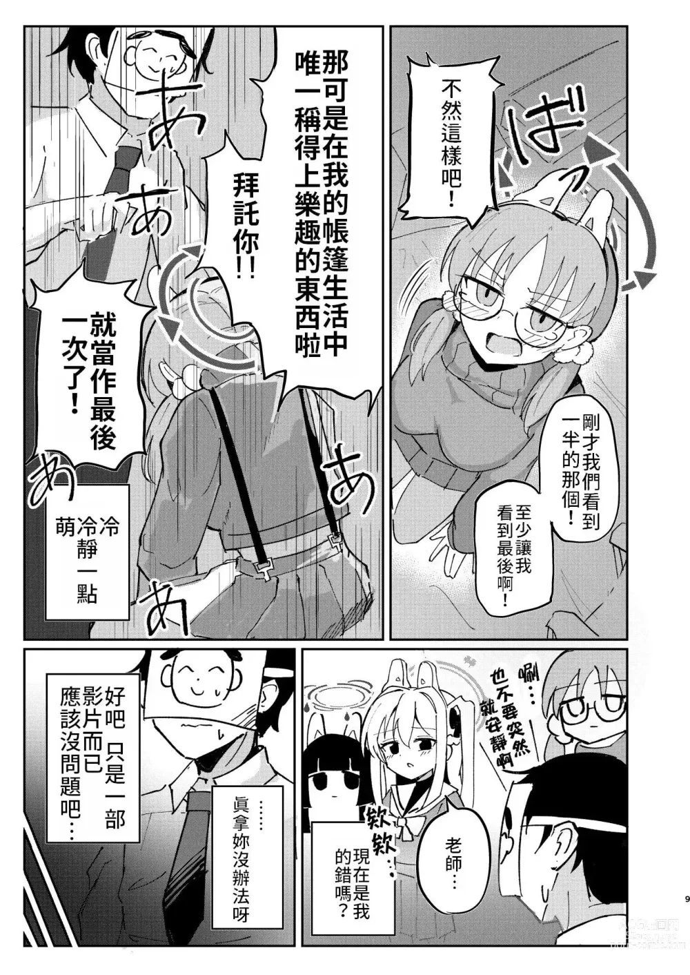 Page 8 of doujinshi 正值敏感年紀的兔兔