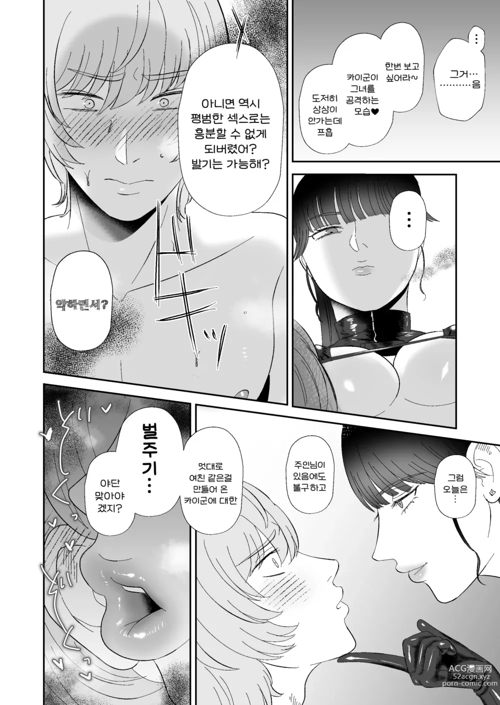 Page 13 of doujinshi 마조가 매우 취향인 누나의 애널조교