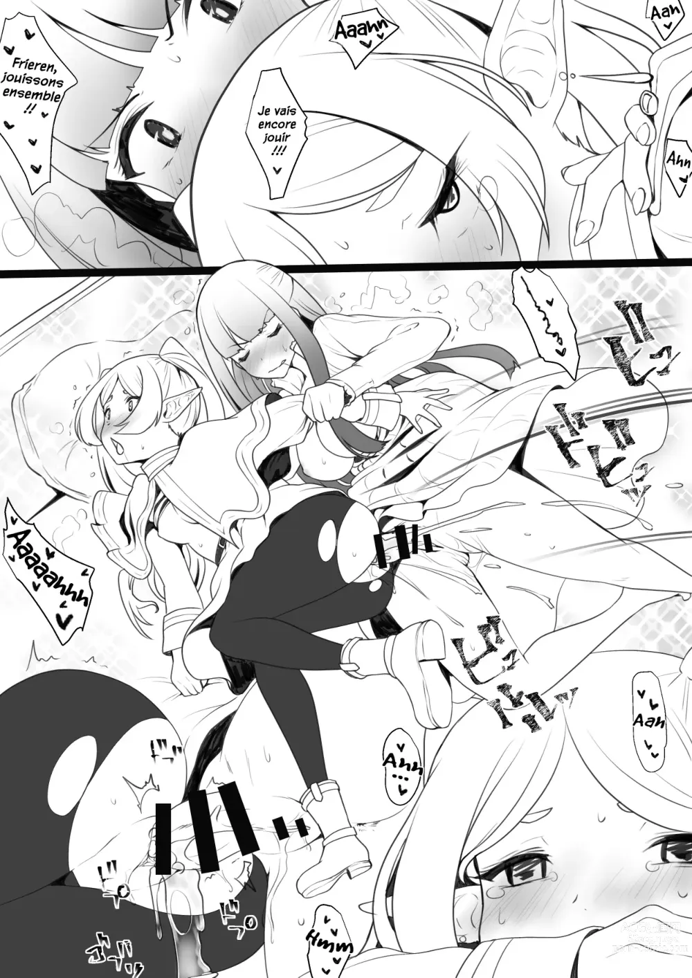 Page 5 of doujinshi Hen na Ocha Nonde Futanari ni Natta Fern x Frieren