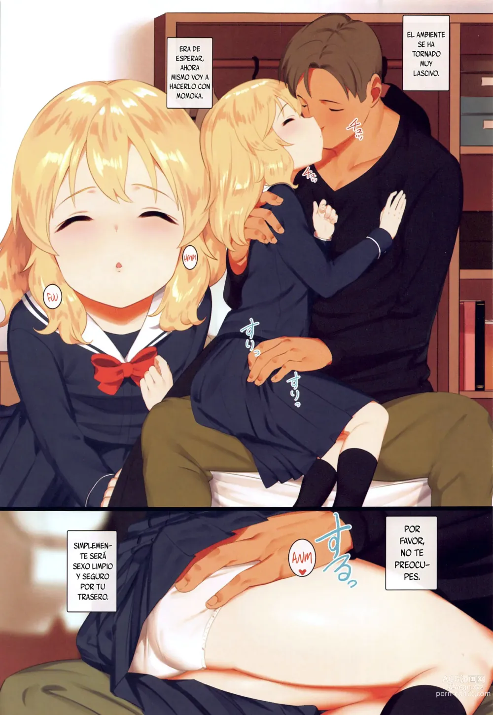 Page 2 of doujinshi Momoka to Oshiri de Itasu Hon