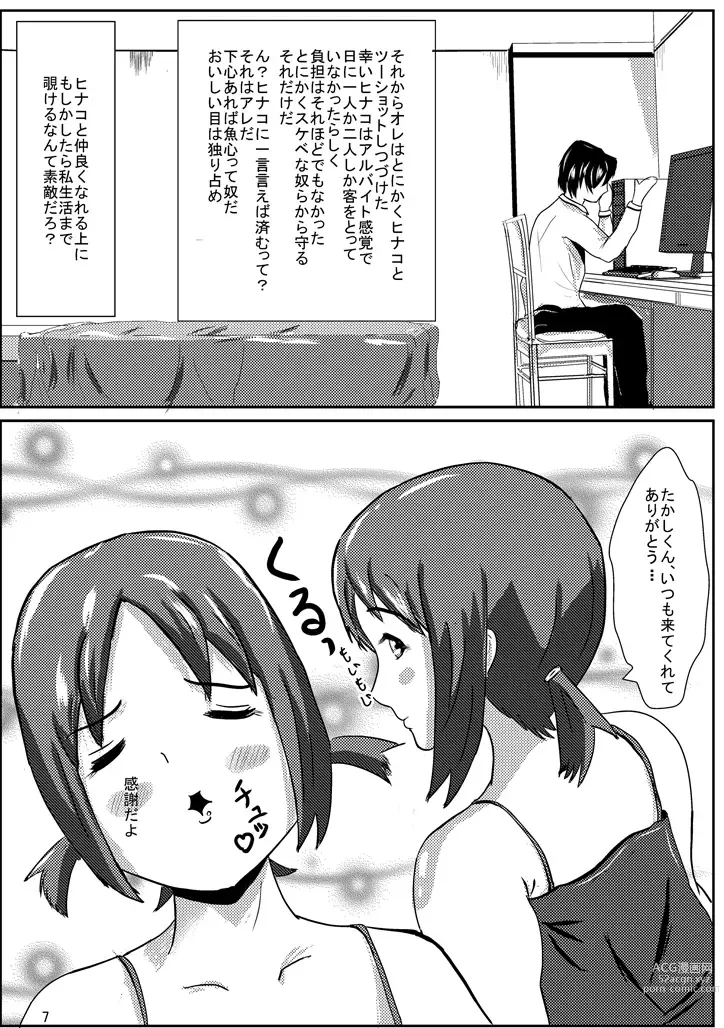 Page 8 of doujinshi Hinako de H ni Training!