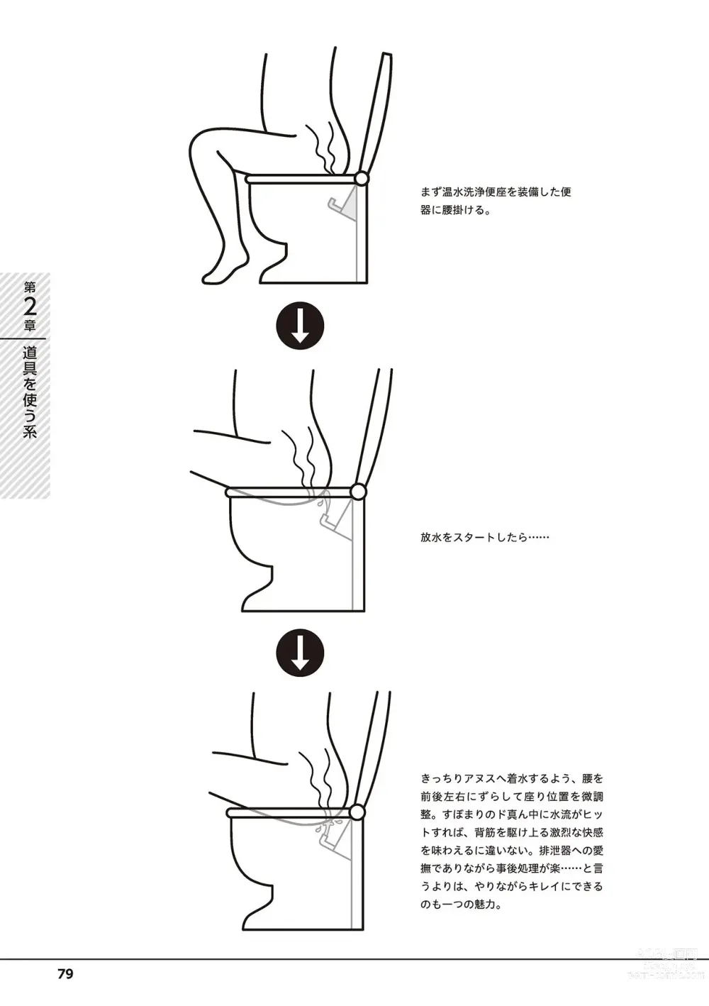 Page 81 of manga Otoko no Jii Onanie Kanzen Manual Illustration Han...... Onanie Play