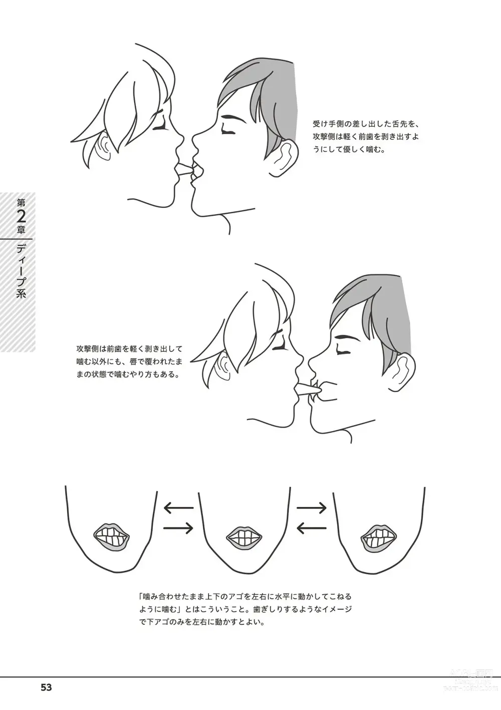 Page 55 of manga 唇と舌の性感開発・キス完全マニュアル イラスト版……とろキス